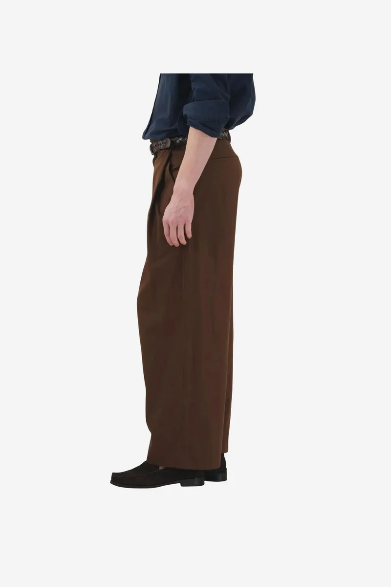 Giesto Walnut Brown GIESTO Tailored Suit Pants for Men | Best Price UAE