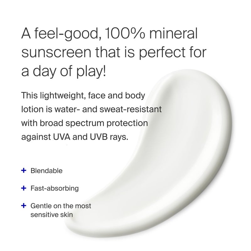 Supergoop! PLAY 100% Mineral Lotion - 1 fl oz - Broad Spectrum SPF 30 Sunscreen for Face & Body - Lightweight, Fast Absorbing + Water-Resistant - With Green Algae - Image 2