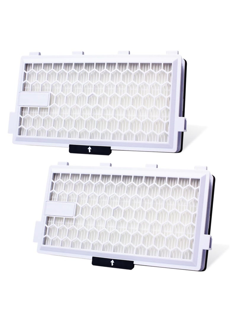 Filter- 2Pcs SF-HA 50 Vacuum HEPA Filters Compatible with for Miele AirClean S4, S5, S6, S8, S8000, S8999, S6000, S6999, S5000 - Image 1