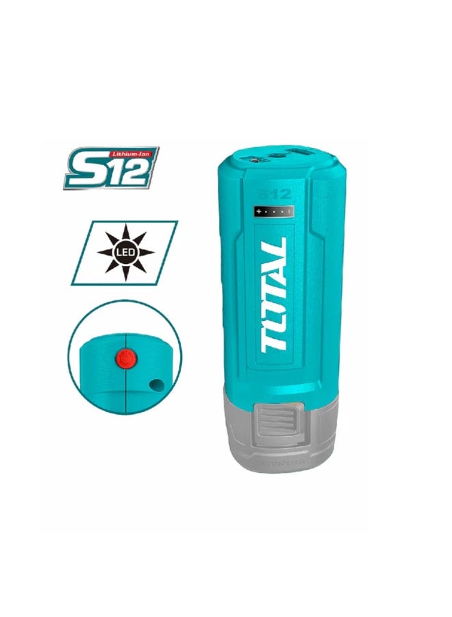 TOTAL Total 12V Battery Power Bank
