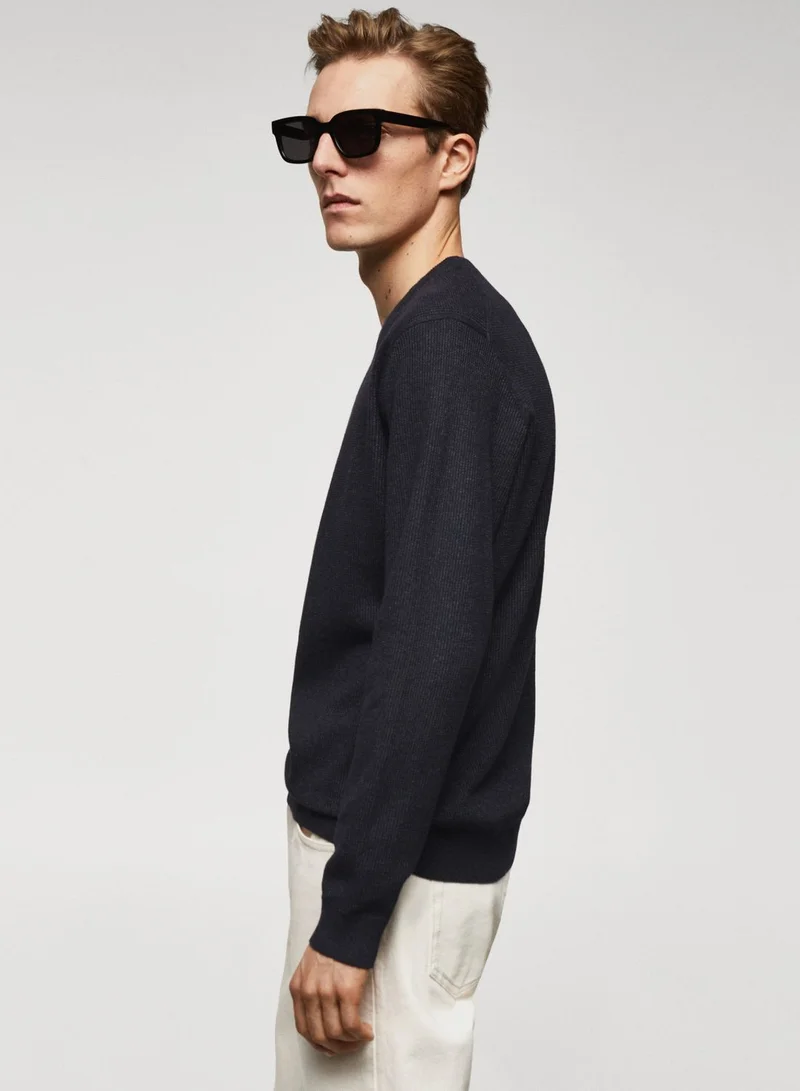 مانجو مان Essential Crew Neck Sweater