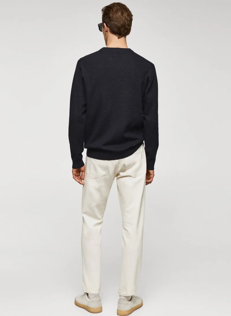 مانجو مان Essential Crew Neck Sweater