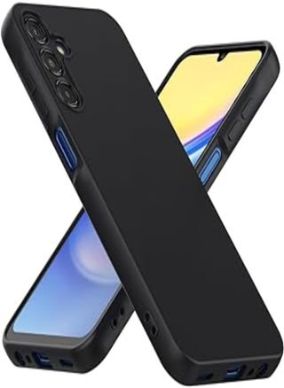 Samsung Galaxy A15 4G / Galaxy A15 5G Case, with Soft Inner Layer Camera Protection, Slim Soft TPU Shockproof Protective Case Cover for Galaxy A15, Black - pzsku/ZCCD44C9506DBDCEBE9F6Z/45/_/1713736266/3f833950-dd39-4539-a902-6d1c3817692e