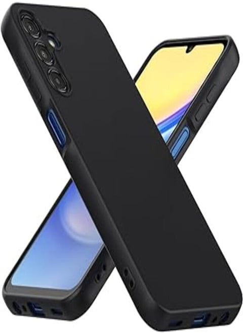 Samsung Galaxy A15 4G / Galaxy A15 5G Case, with Soft Inner Layer Camera Protection, Slim Soft TPU Shockproof Protective Case Cover for Galaxy A15, Black