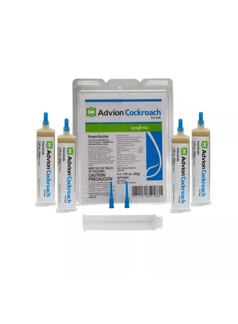 أدفيون جل الصراصير الامريكي ادفيون عبوة من أربع إبر (صنع في أمريكا) - Image 1