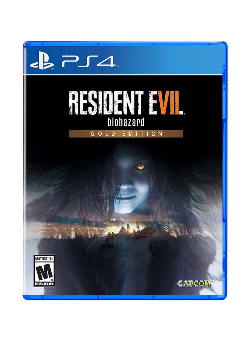 كابكوم لعبة الفيديو "Resident Evil Biohazard" إصدار Gold (إصدار Intl) - playstation_4_ps4 - Image 1