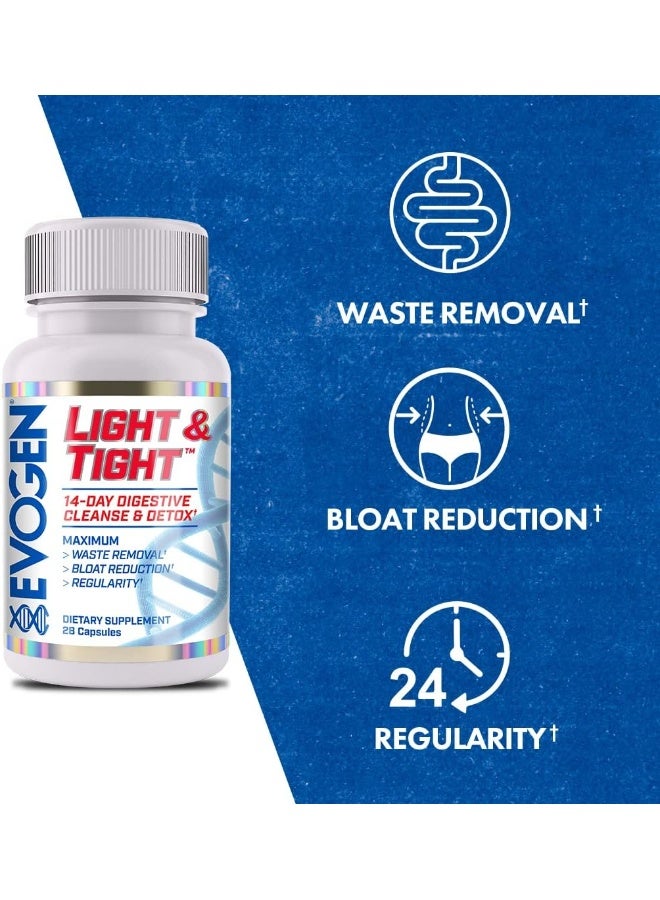 Evogen Nutrition كبسولات لايت آند تايت البيضاء 28 كبسولة - Image 2