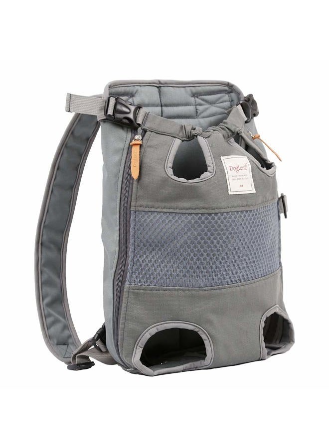 Jranter Dog Carrier Backpack - Legs Out Front - Facing Pet Carrier Backpack for Small Medium Large Dogs, Airline Approved Handsa - Canvas Mesh Free Cat Travel Bag for Walking Hiking Bike and Motorcycle - Image 1