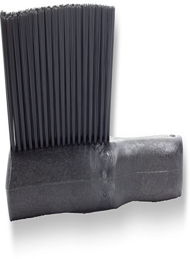 Carlisle Foodservice Products SPARTA Handheld Soft Counter Brush 8 Inch Bristle Span, Multi-Use Dust Brush with 5 Inch Handle for Tables, Countertops, and Delicate Surfaces, Polyester, Black - Image 2