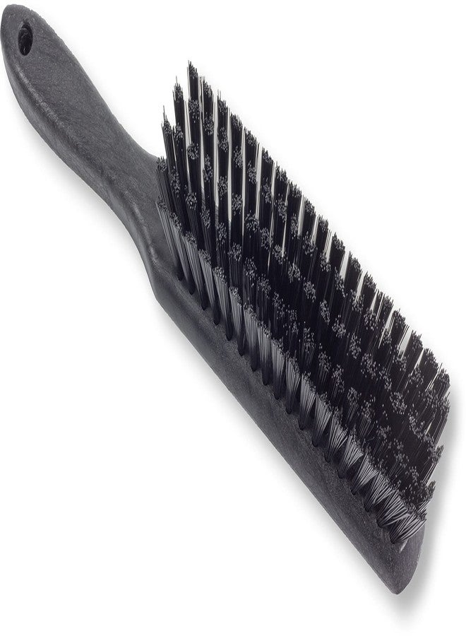 Carlisle Foodservice Products SPARTA Handheld Soft Counter Brush 8 Inch Bristle Span, Multi-Use Dust Brush with 5 Inch Handle for Tables, Countertops, and Delicate Surfaces, Polyester, Black - Image 1