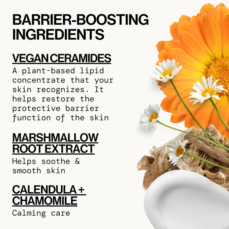 Pacifica Face Moisturizer - Vegan Ceramide Barrier Repair Face Lotion, Hydrating, For Dry Skin, Dermatologist Tested, Safe for Sensitive Skin, Fragrance Free, Vegan + Cruelty Free - Image 4