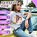 JXM 4 Pieces Fidget Bracelet Wearable Zipper Fidget Bracelet for Autism ADHD and Anxiety Stress Relief Hand Sensory Tools for TeensParty Favors - Image 4