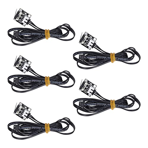 Marhynchus 5pcs End Stop Limit Switch 3Pin Endstop Limit Switch Module for Ender 3 3D Printer Ender 3 Limit Switch Ender 3 Limit Switch end Switch Limit Stop - Image 1