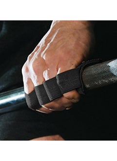 ARNOTEC Gym gloves One size thickened cowhide unisex fitness gloves, non-slip half finger, wrist guard equipment horizontal bar exercise anti-callus gloves four finger gloves  - Image 3