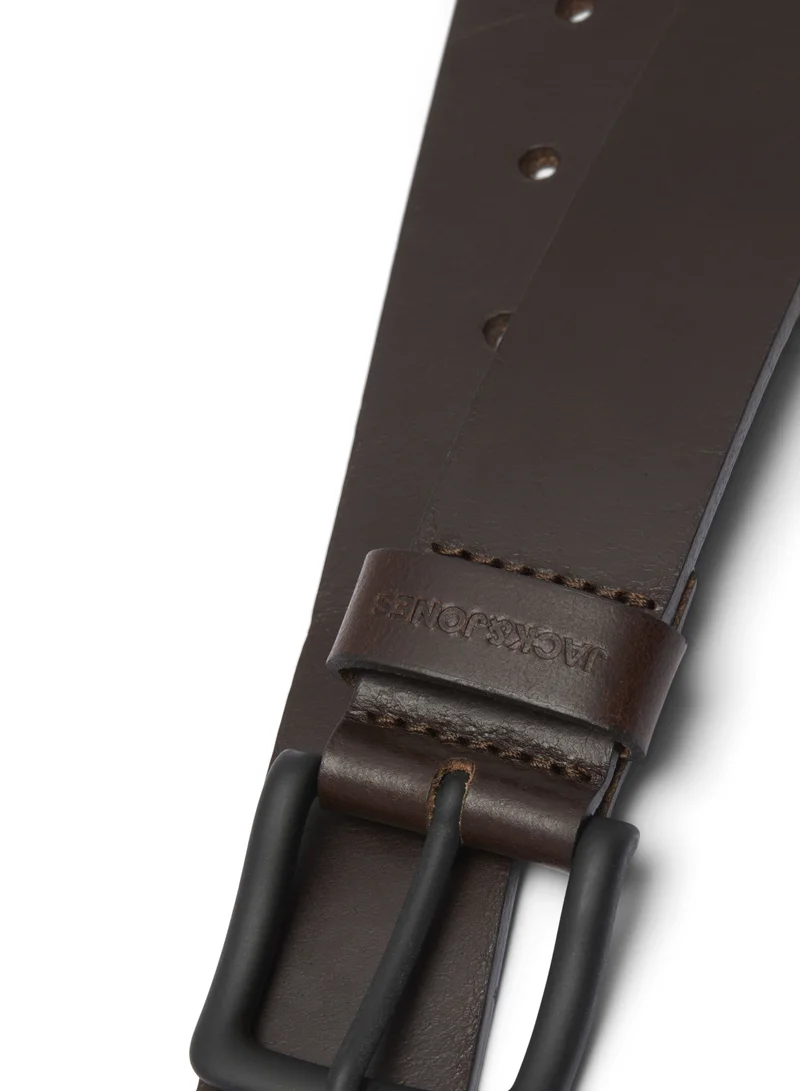 JACK & JONES  Buckle Hole Allocated Belt for Men | Best Price UAE