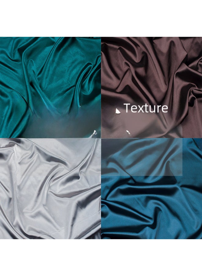 Silk Background Cloth Internet Celebrity Jewelry Shooting Background Photography Props Photography Background Texture Champagne Mercerized Cloth - Image 3