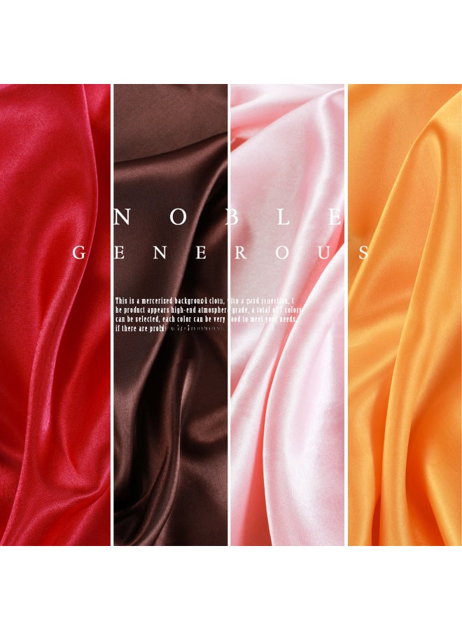 Silk Background Cloth Internet Celebrity Jewelry Shooting Background Photography Props Photography Background Texture Champagne Mercerized Cloth - Image 4