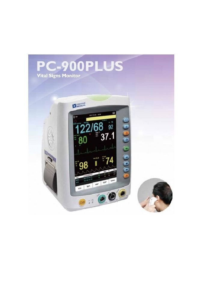 VitalSign Monitor A Vital Signs Meter That Measures Blood Oxygen Heart Rate Pressure And Temperature
