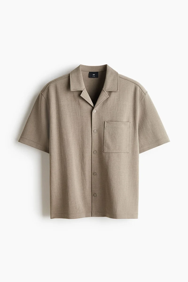 H&M  Relaxed Fit Resort shirt for Men | Best Price UAE
