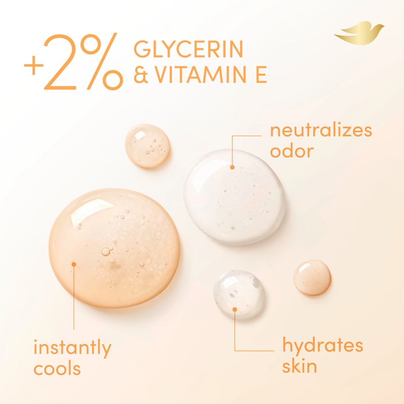 Dove Whole Body Deodorant Cooling Spray Peach & White Tea Aluminum Free 4oz - Image 4