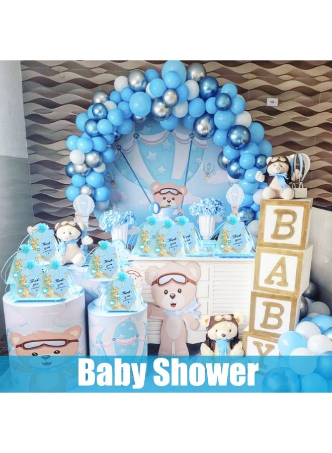 JAYATO 78 pcs Footprint Lollipop keychains, bags, pendants Party Favors for 24 Guests, Party Gift Bags Key Chain and stickers party supplies for Gender Reveal, Baby Shower, Mother's Day, Birthday, Guests, Commemoration, Baptism, Thank-you gifts Decoration - Image 2