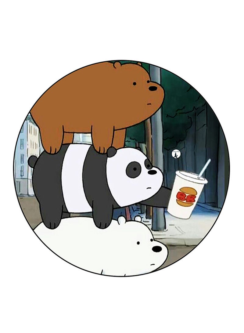 RKN We Bare Bears Printed Fridge Magnet  Multicolour - Image 1