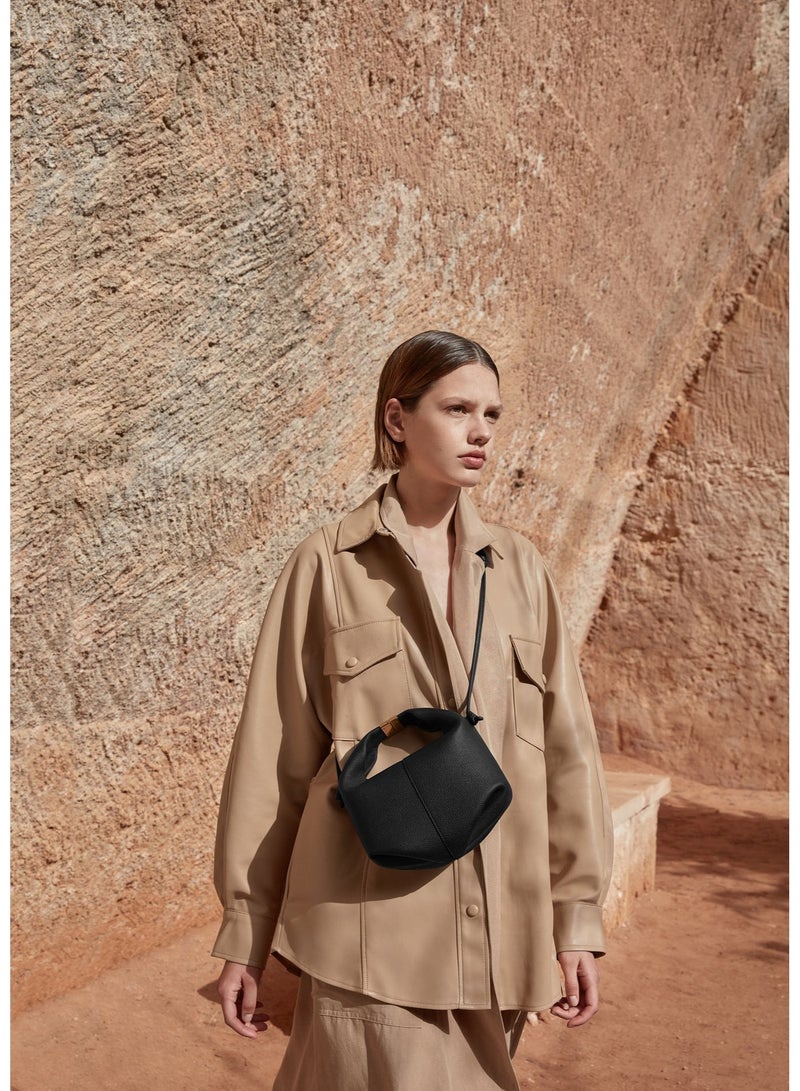 POLENE Bento Tote and Crossbody Camera Bag - Black - Image 2