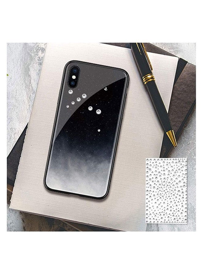 Peachjoy 2100 Pcs Rhinestone Stickers, Self Adhesive Crystal Glitter Diamond Art Gemstone Stickers for  Diy Nail Phone Case Decoration (Transparent 6pcs) - Image 3