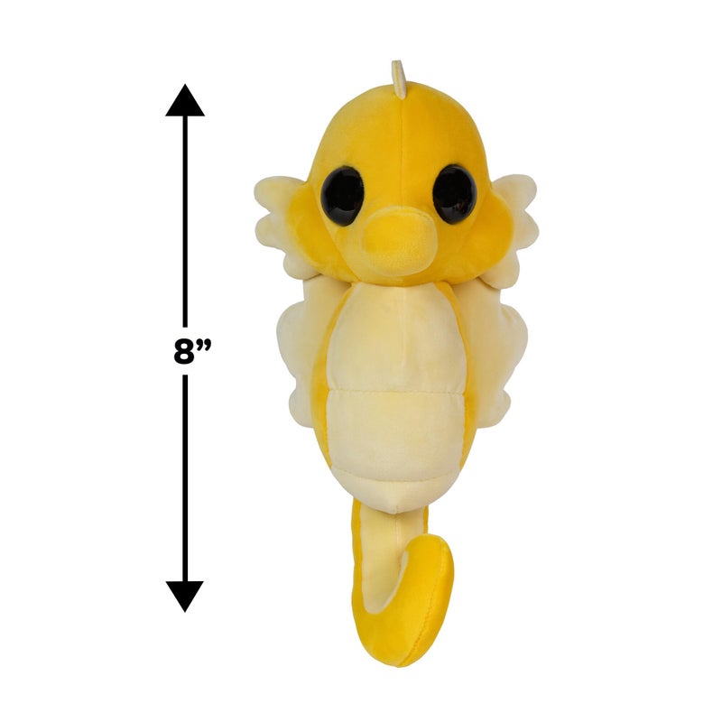 Adopt Me! Collector Plush - Seahorse - Series 2 - Rare In-Game Stylization Plush - Exclusive Virtual Item Code Included - Toys for Kids Featuring Your Favorite Adopt Me Pet, Ages 6+ - Image 2