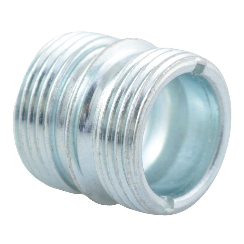TAODAN 4PCS Bamboo Joint Pipe Double End Connector Nuts Blue Zinc 25.4mm Pipe with Washer Screws for Connecting Furniture Storage Shelf Bamboo Joint Pipes Steel Pipe Shelf Rods - Image 3