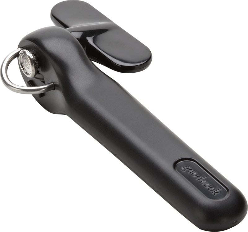 Good Cook Can Opener Safe Cut Manual Can Opener no Sharp Can Edges Black