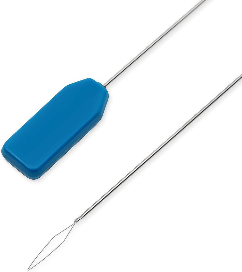 Dritz Serger Protective Plastic Sleeve 1 Count Needle Threader Blue - Image 2
