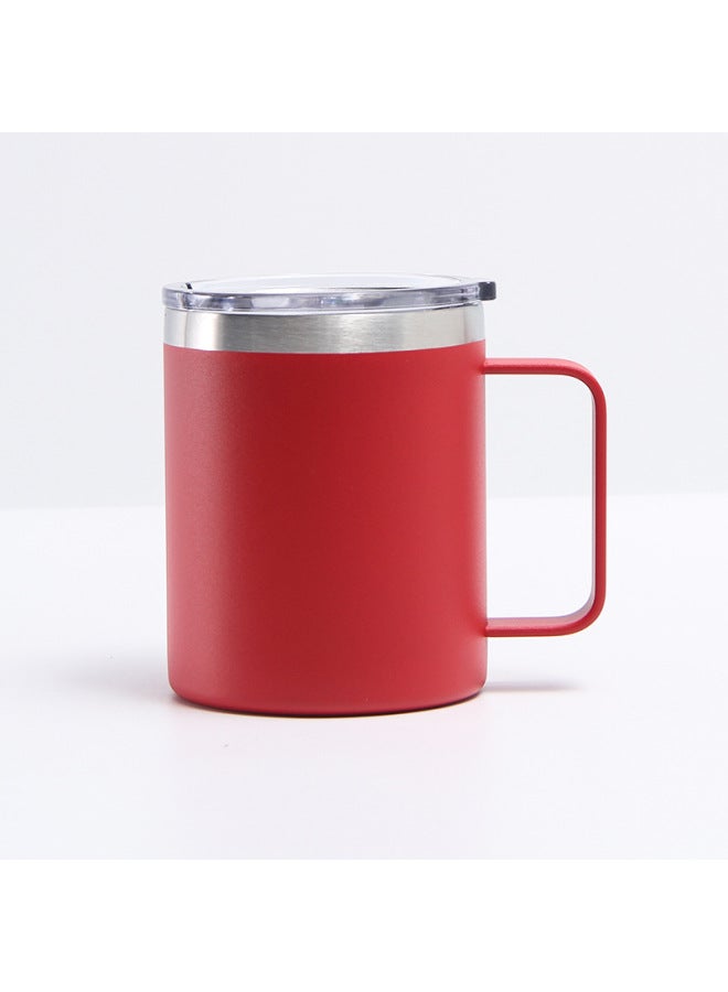 Customized 304 Stainless Steel Mug Business Office Coffee Cup With Handle Portable Thermal Insulation Cold Cup