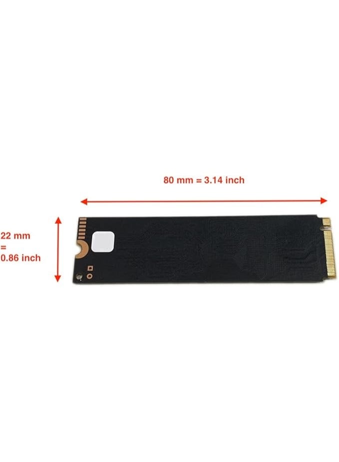 وحدة تخزين داخلية SSD NVMe M.2 بسعة 1 تيرابايت PCIe Gen3 x4 مقاس 2280 لأجهزة الكمبيوتر المكتبية والمحمولة المتوافقة - Image 2