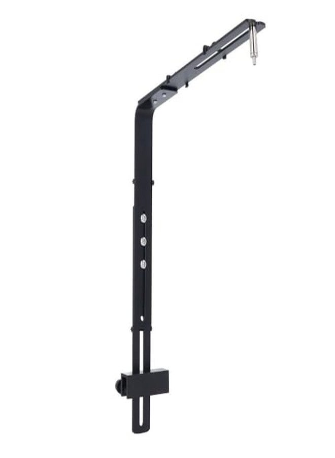 Chiffonade Adjustable Aluminum Aquarium Light Bracket - Universal Hanging Mount Holder for Fish Tank LED Lamps (Black) - Image 1