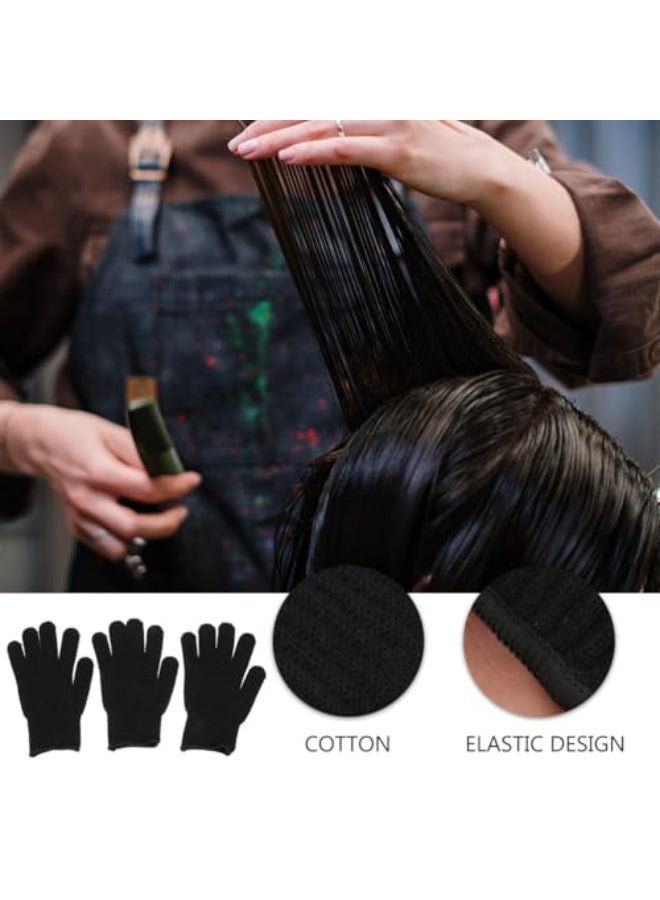 MERRYHAPY Heat Resistant Gloves 3Pack Insulated Hair Styling Mitts for Curling Irons and Flat Irons Protect Hands from Burns during Hair Styling at Home and Salon - Image 3