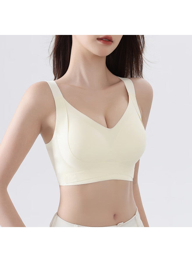 Gracewell Seamless Front Closure Push-up Bra For Women With Palm Cup, Anti-sagging Side Support, Adjustable Push-up Bra - Image 1