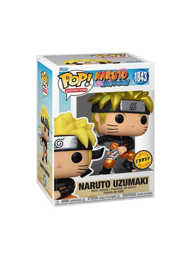 Funko POP Animation: Naruto Shippuden - Naruto - (Shrkn) - 1/6 Odds for Rare Chase Variant - Metallic - Collectable Vinyl Figure - Gift Idea - Official Merchandise - for Kids & Adults - Image 3