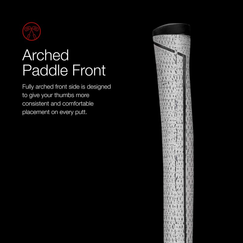 Golf Pride Pro Only Cord Golf Grip - Putter Grip with Rubber & Brushed Cotton Cord - Firm Feel for Maximum Feedback - Red Star - Pistol - Image 5