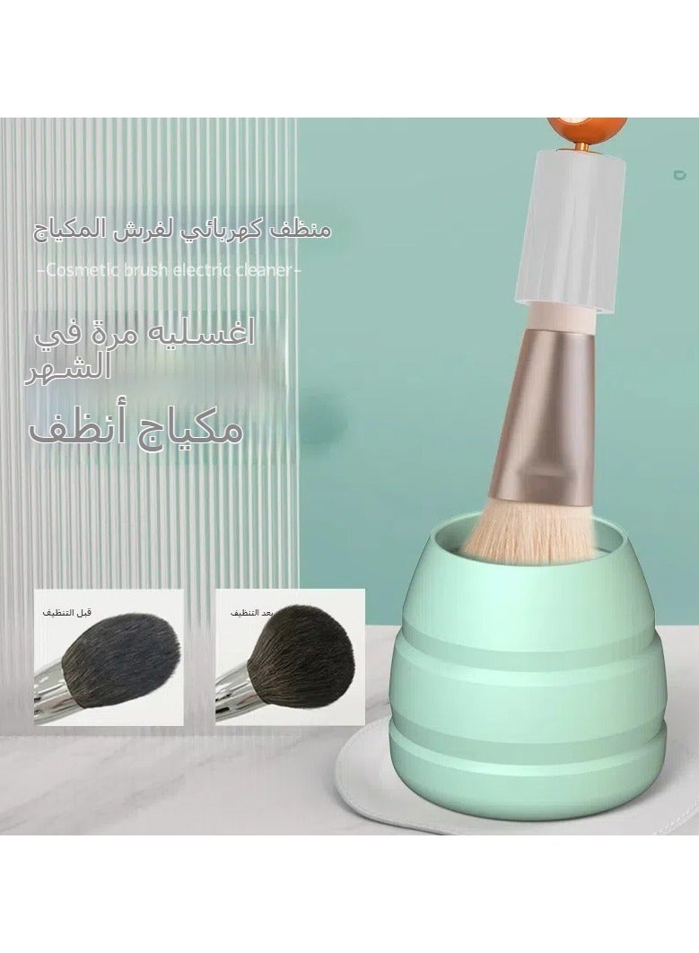 general Electric Scrubber Multi-function Automatic Cleaner Silicone Folding Bowl Rechargeable Makeup Brush Cleaner - Image 2
