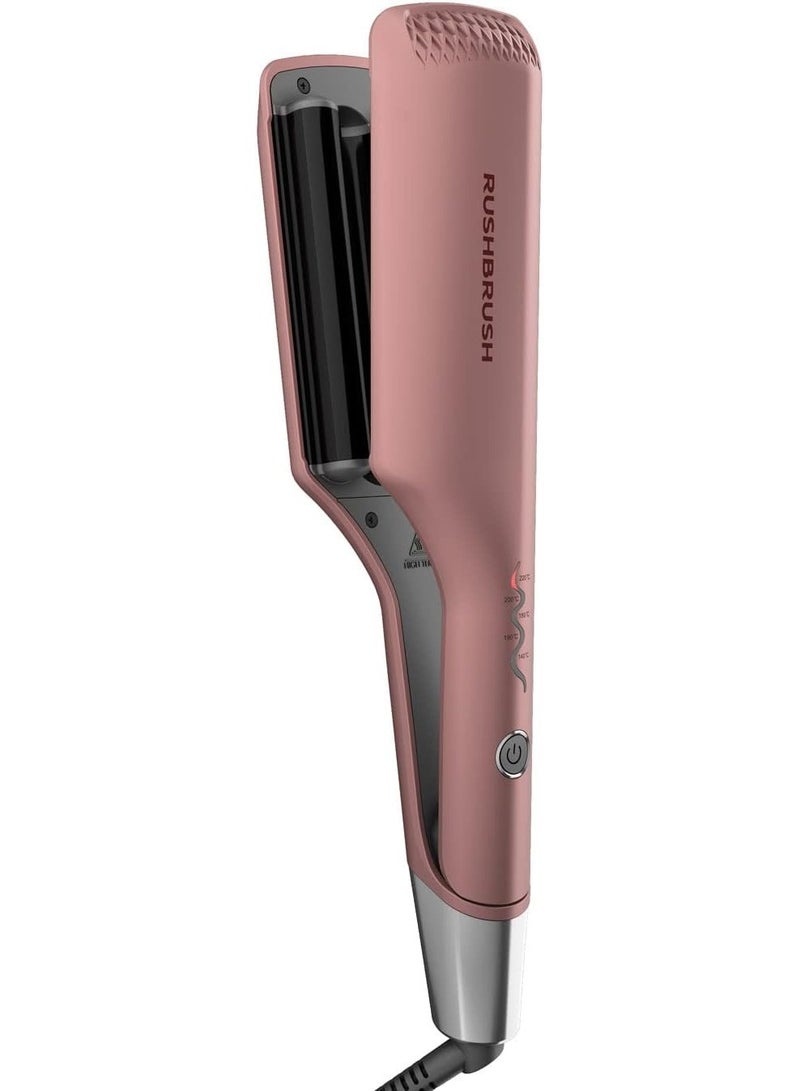 راش براش جهاز تجعيد الشعر M1 - 220 درجة مئوية - لون ذهبي وردي - Image 4