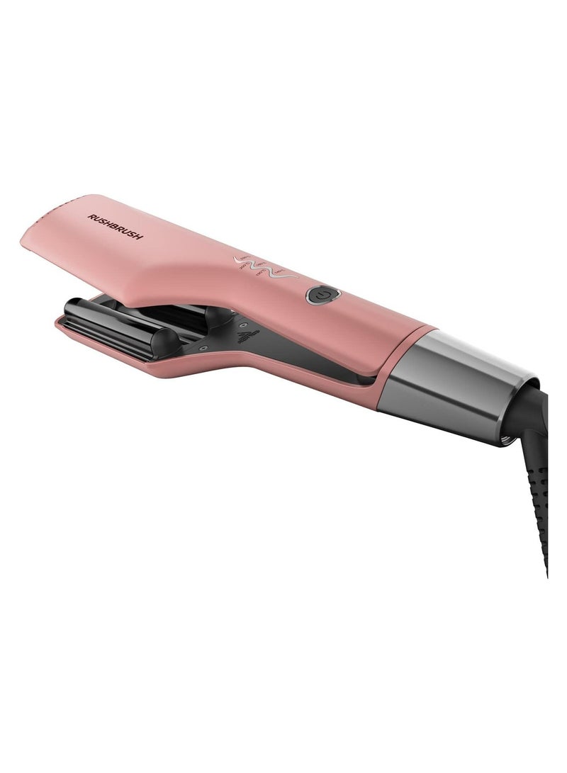 راش براش جهاز تجعيد الشعر M1 - 220 درجة مئوية - لون ذهبي وردي - Image 3