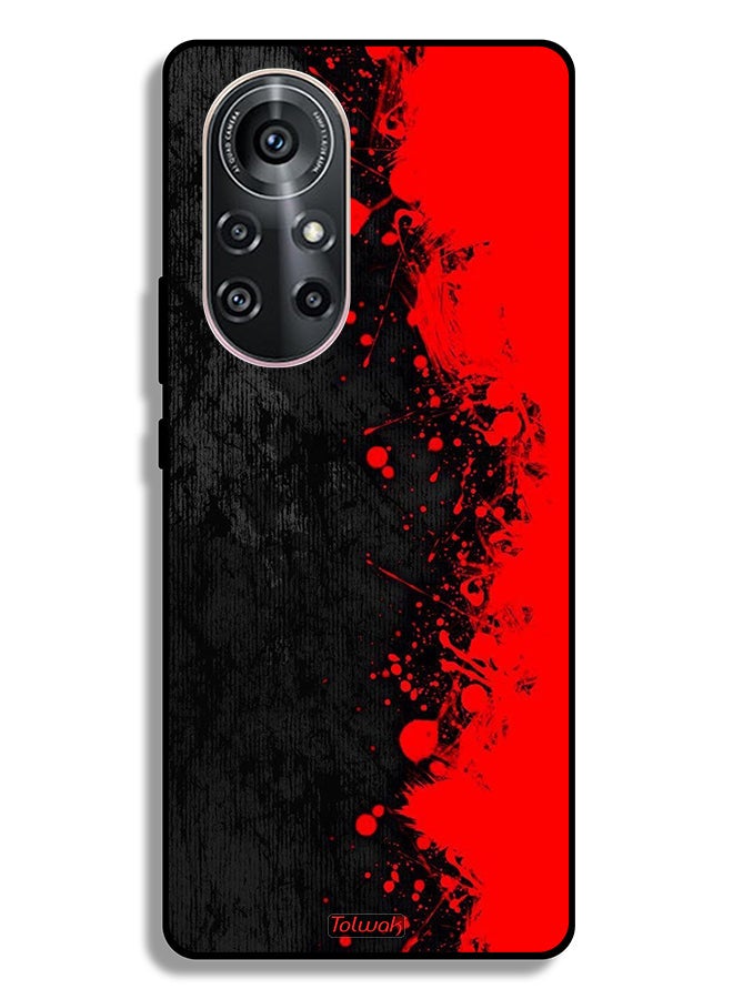 Tolwak Huawei nova 8 Pro 4G Protective Case Cover Paint Abstract Pattern - Image 2