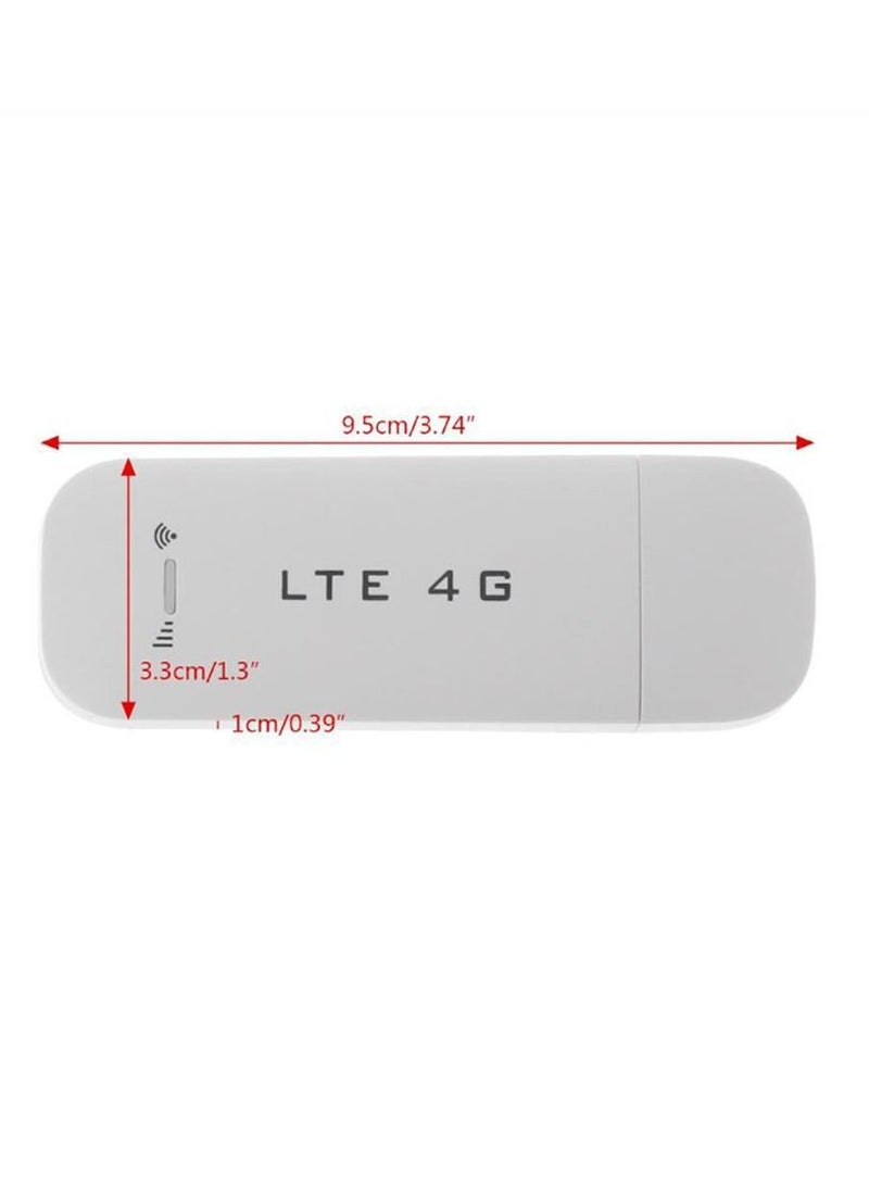 SYOSI - Portable USB Wifi Dongle 4G USB Modem WiFi Router USB Dongle 150Mbps with SIM Card Slot Car Hotspot Pocket Mobile WiFi - Image 1