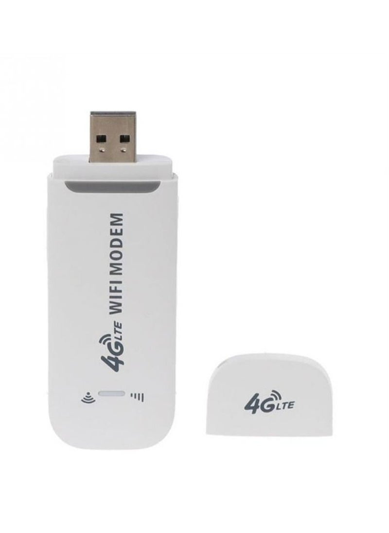 SYOSI - Portable USB Wifi Dongle 4G USB Modem WiFi Router USB Dongle 150Mbps with SIM Card Slot Car Hotspot Pocket Mobile WiFi - Image 1