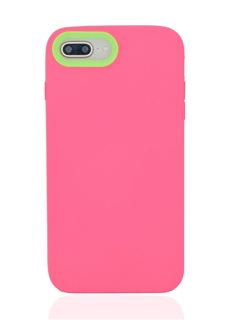 Houmt - iPhone 7 Plus/8 Plus Case Soft Flexible Silicone With inside Frame Camera Protected Cover - Image 1