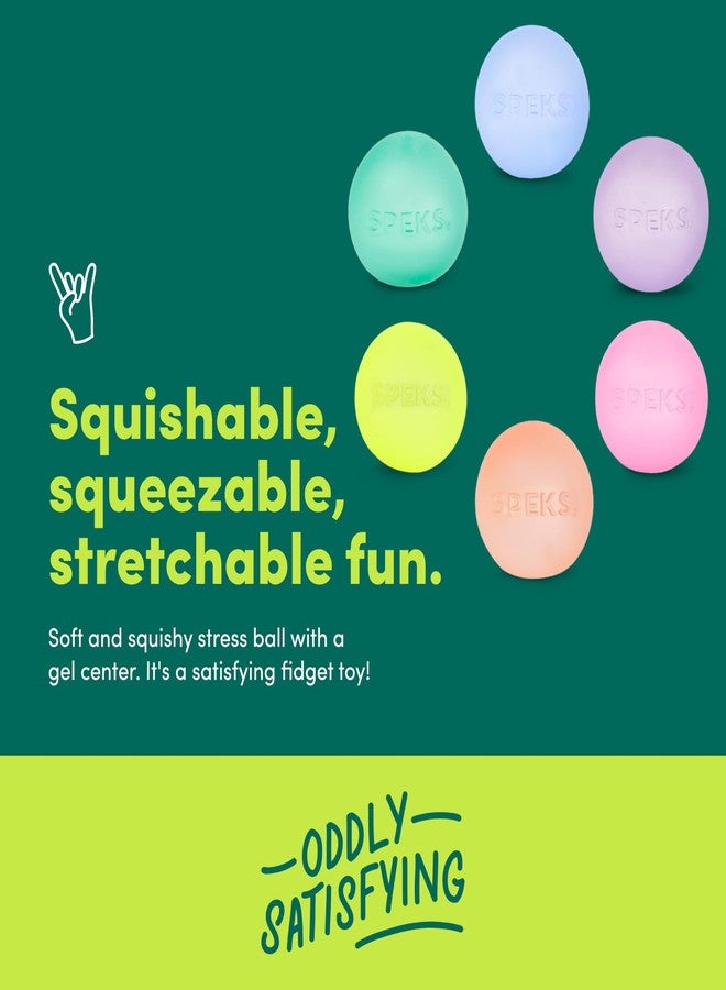 Speks Mini Gump Stress Balls | Ultra Soft Squishy Fidget Toy for Adults & Teens | Stress Relief & Desk Toy | Prism - Image 5