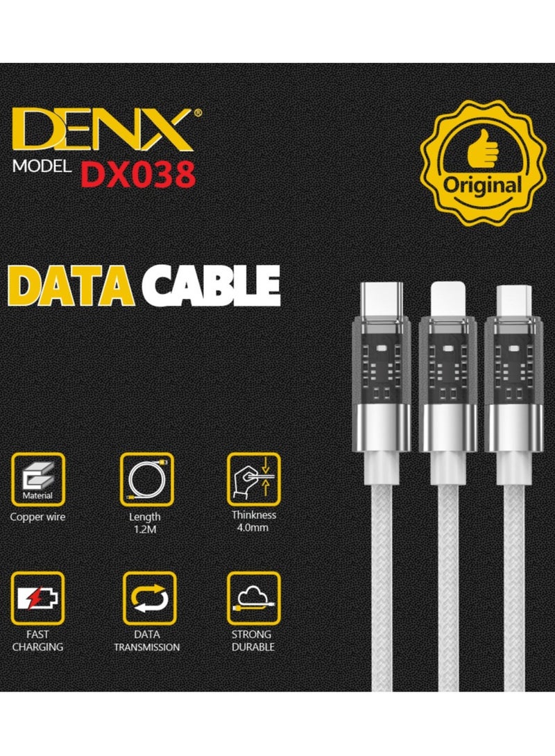 Denx DX038 - Charging Cable PD-Lightning  - Image 2