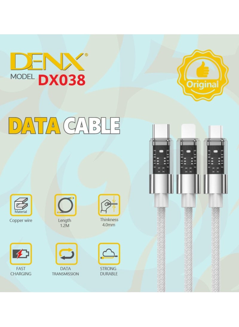 Denx DX038 - Charging Cable PD-Lightning  - Image 3