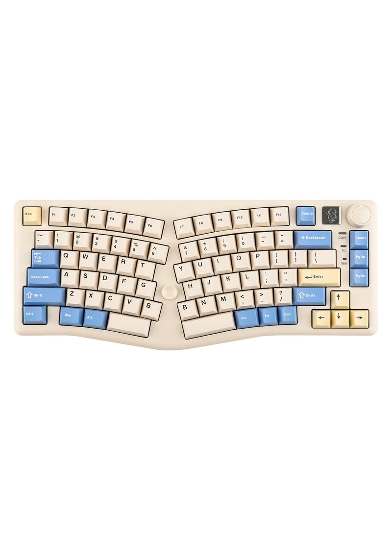 Leobog - A75 Alice Layout Wireless Mechanical Gaming Keyboard, Knob and Joystick Design, RGB Backlighting, 4000mAh Battery, 3-Mode Connectivity Cherry Profile Double-shot PBT Keycaps - Image 1